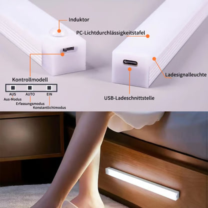 🏆💡Bohrfreie intelligente Sensor magnetische aufladbare LED-Leuchte -Remifa®