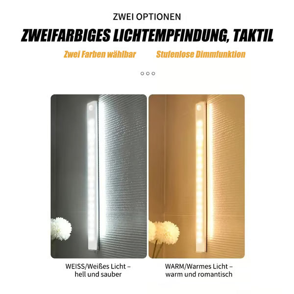 🏆💡Bohrfreie intelligente Sensor magnetische aufladbare LED-Leuchte -Remifa®