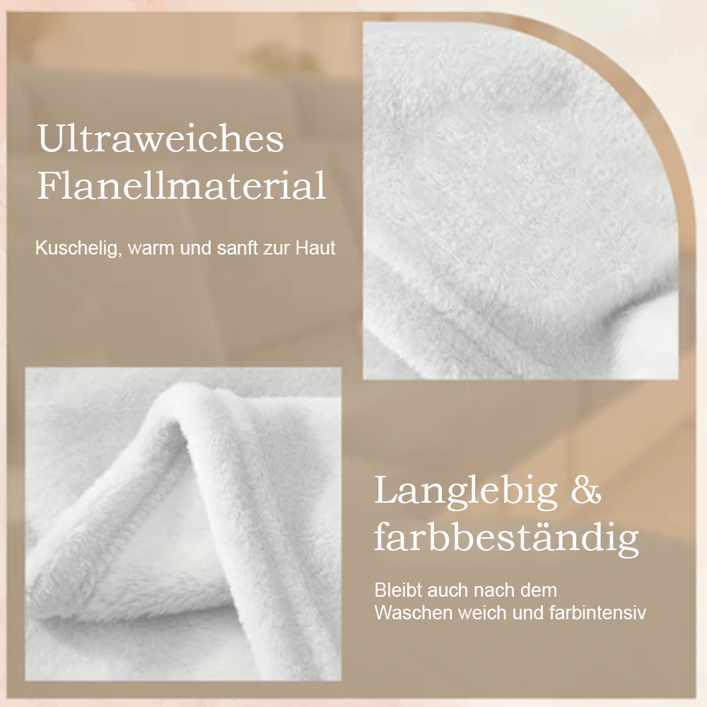 🎉Neujahrsdeal! 50% Rabatt🎁Niedlicher lächelnder Dinosaurier HD Digitaldruck Flanell -Sugoola®