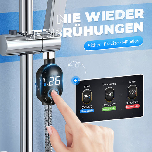 🔥50 % Rabatt💧 Duschthermometer 🌡️ Sofortige Temperatur! 🚿 -Remifa®