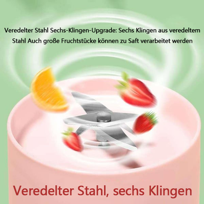 💥Neujahrsangebot 50% Rabatt💥Bestseller Tragbarer Entsafter | Frischer Saft überall und jederzeit 🍎 -Remifa®