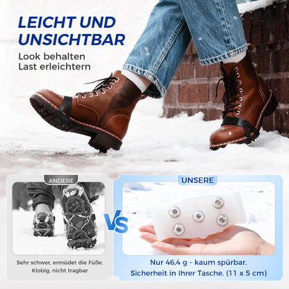 🖤Black Friday 50% Rabatt 💥Universelle 5-Zacken-Steigeisen für Schuhe und Stiefel ❄️👢