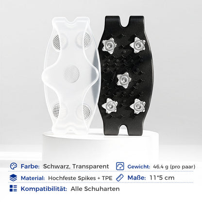 🖤Black Friday 50% Rabatt 💥Universelle 5-Zacken-Steigeisen für Schuhe und Stiefel ❄️👢