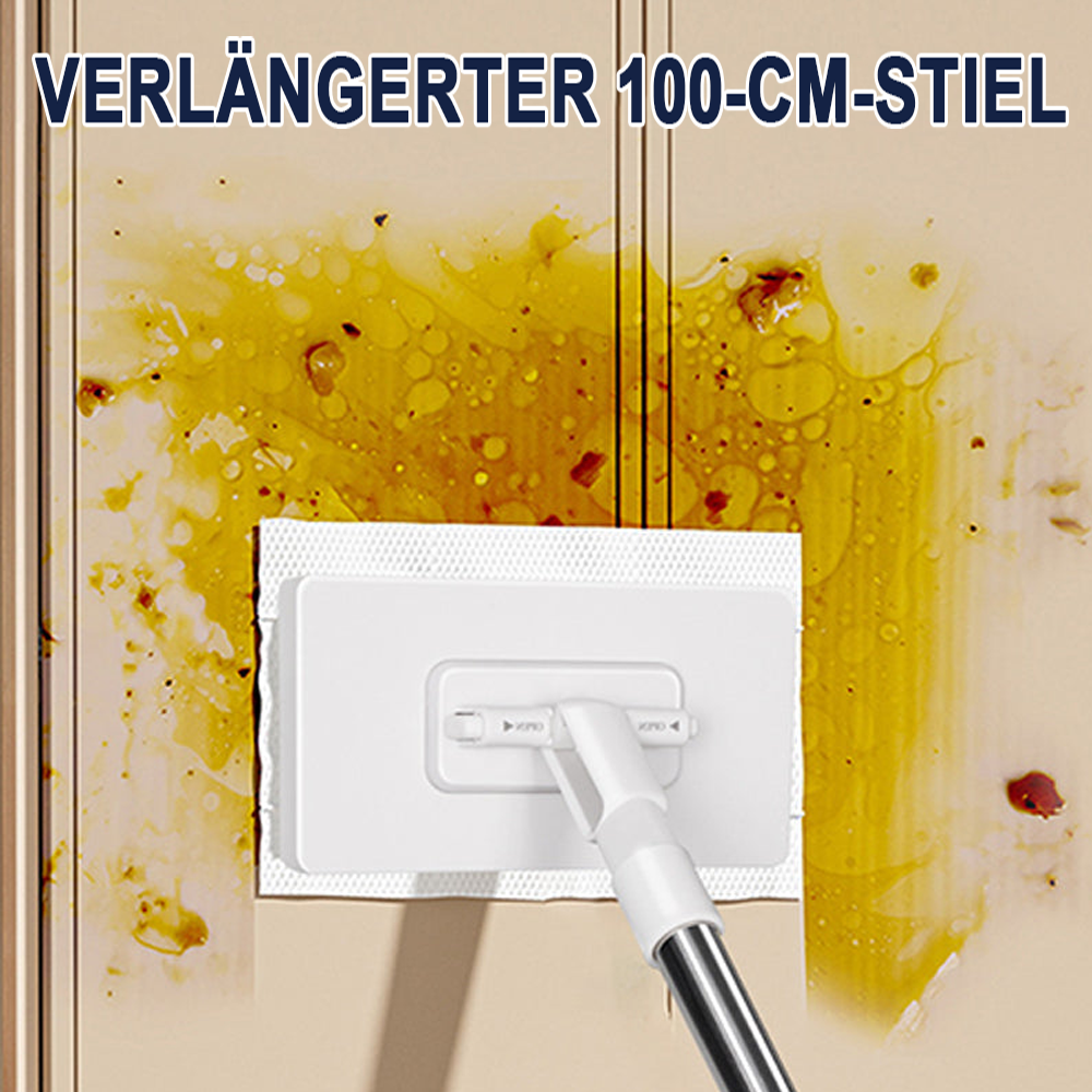 💥 LETZTER TAG! 50% RABATT 💥 Einweg-Staubmopp mit 5 wiederverwendbaren Bezügen 🧹✨ -Remifa®