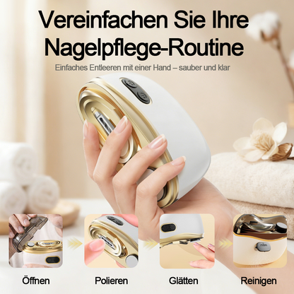 🏆 Bestseller 🔥 58 % RABATT ⏳ 2-in-1 Elektrischer Nagelknipser & Polierer -Remifa®