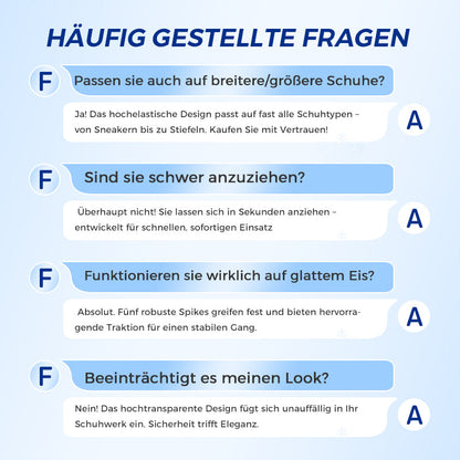 🖤Black Friday 50% Rabatt 💥Universelle 5-Zacken-Steigeisen für Schuhe und Stiefel ❄️👢